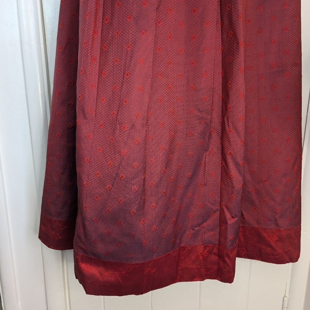 Calypso Silk Maxi Skirt 90s Glam Fairy Princess Tomato Girl Beachy Boho Chic 1 - Picture 4 of 11